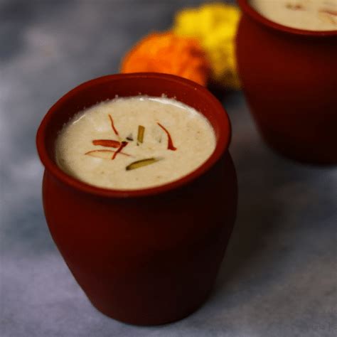 Thandai Aromatic Spiced Milk For Holi And Maha Shivaratri