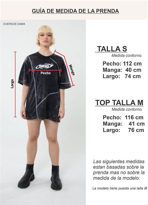 📏guía De Tallas Sogno87 Tienda De Ropa Online Moda Urbana Colombia