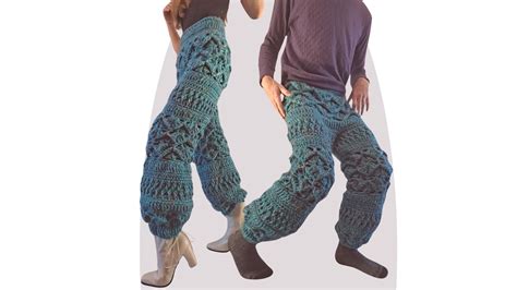 Crochet Pants Pattern Lounge Mermaidcat Designs