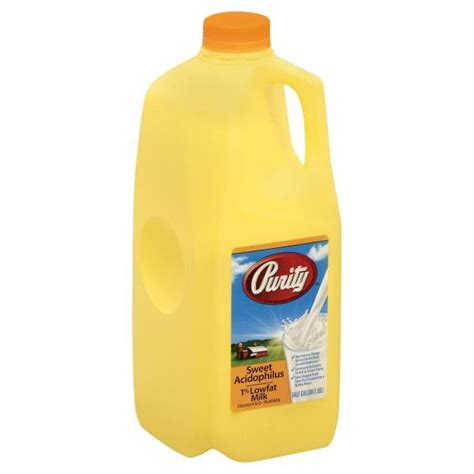 Purity Milk 1 Lowfat 1 Milkfat Sweet Acidophilus Publix Super Markets