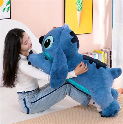 Disney Lilo And Stitch Cuddleez Large Stuffed Plush Sleeping Disney