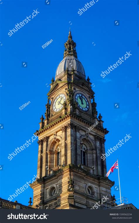 Bolton Town Hall Clock Tower Stock Photo 1599562234 | Shutterstock