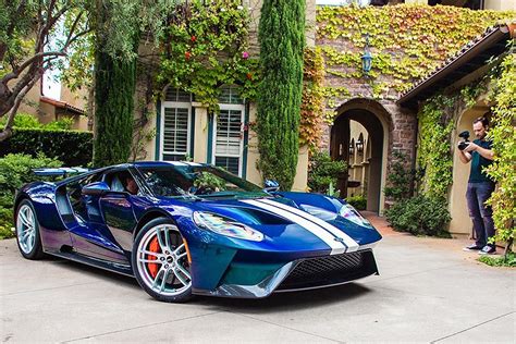 This Ford Gt Got A 100000 Color Shifting Mystichrome Paint Job