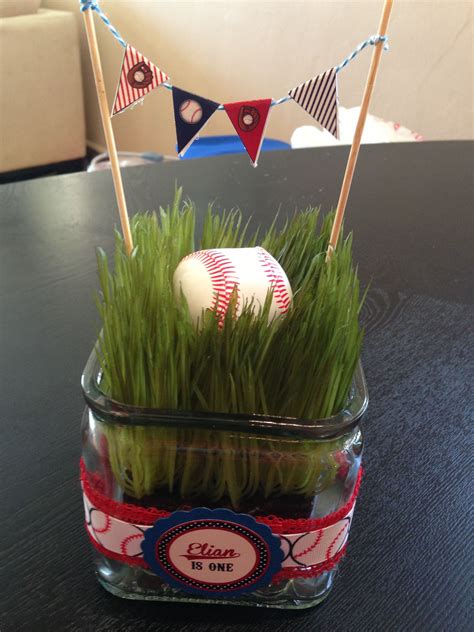 Baseball Party Centerpiece Baseball Party Centerpieces Baseball