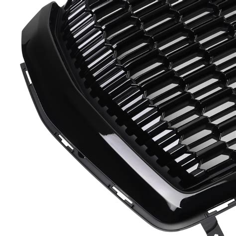 Gmc Yukon Yukon Xl Denali Style Front Glossy Black Mesh Grille