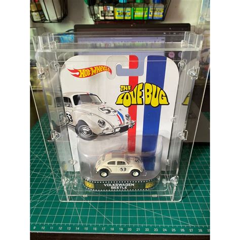 Jual Hot Wheels Volkswagen Beetle The Love Bug Herbie Akrilik