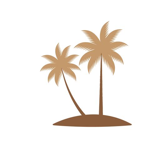 Coconut Tree Icon Vector Illustration 5209682 Vector Art At Vecteezy