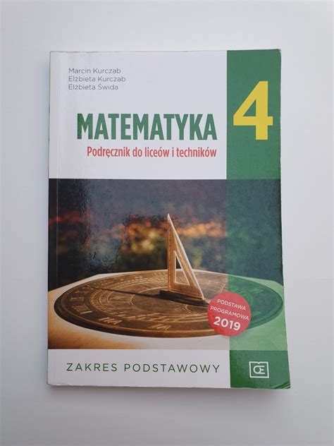 Matematyka Podr Cznik Oe Pazdro L Dek Kup Teraz Na Allegro Lokalnie