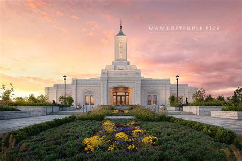 Moses Lake Temple Glory To The Highest Lds Temple Pictures