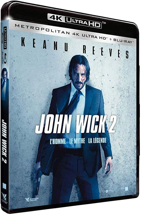 John Wick 2 2017 Film Blu Ray 4k Uhd Digitalciné