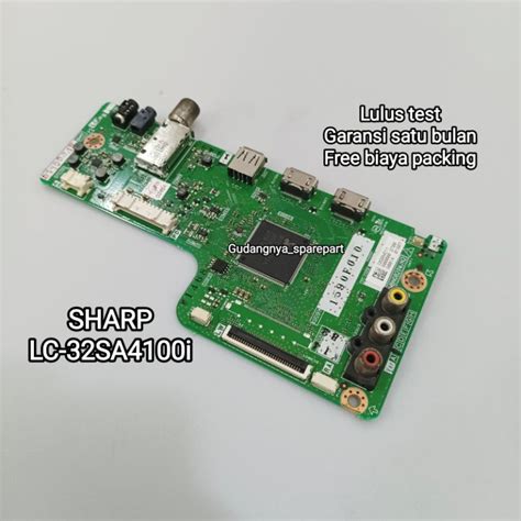 Jual MB MAINBOARD SHARP LC 32SA4100i LC 32SA4100I 32SA4100 MOBO MODUL