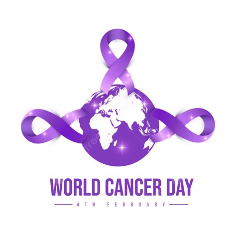 World Cancer Day Vector Art Png World Cancer Day Streamers Promotion