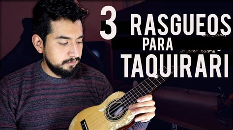 Rasgueos De Taquirari Para Charango Tutorial Youtube