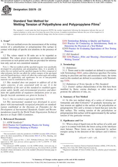 ASTM D Standard Test Method For Wetting Tension Of 200 Hot Sex Picture