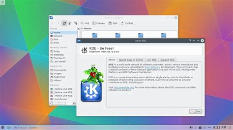 Fedora 22 Beta KDE Plasma 5 Screenshot Tour