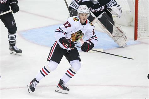 Blackhawks Reichel Domi Kurashev S Line Hints At Bright Future