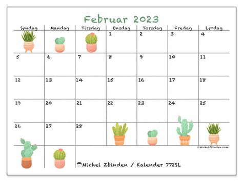 Kalender For Utskrift 772 Michel Zbinden NO