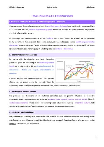 TEMA 7 PSICOLOGIA DEL DESENVOLUPAMENT Pdf