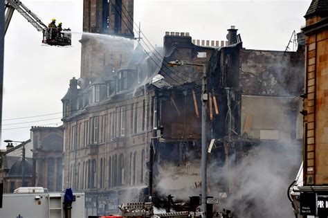 Pollokshields Fire Daylight Pictures Show Devastation From Huge