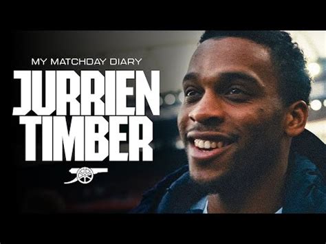 Jurrien Timber S Matchday Diary Behind The Scenes