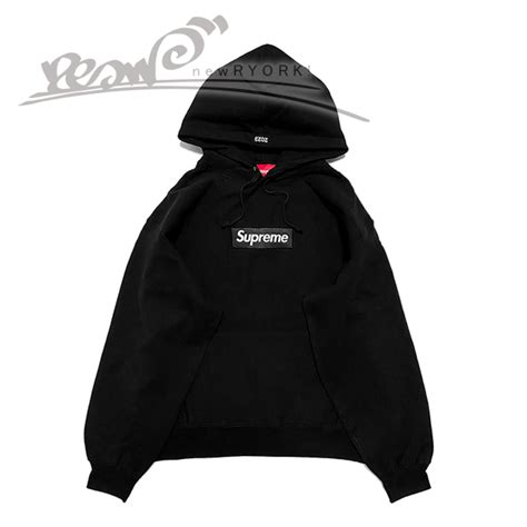 Supreme シュプリーム Box Logo Hooded Sweatshirt Fw23sw56 メンズ プルオーバーパーカー ブラック シュプリームボックスロゴプルオーバーパーカー 送料