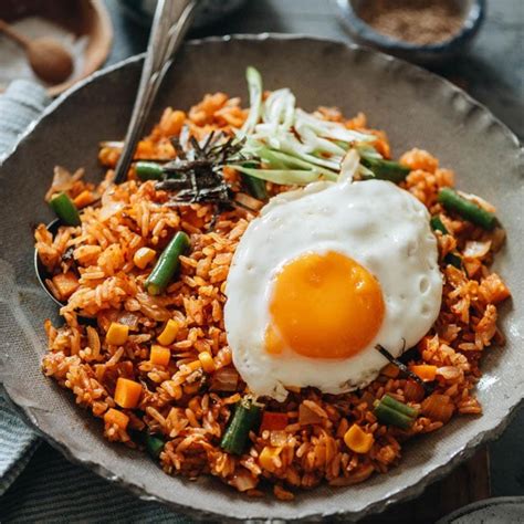 Arroz frito con kimchi fácil kimchi bokkeumbap Wechsel