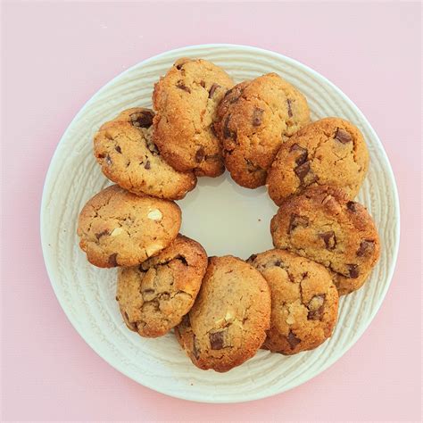 Cookies Amandes Et Chocolat Au Lait Audrey Cuisine Recette