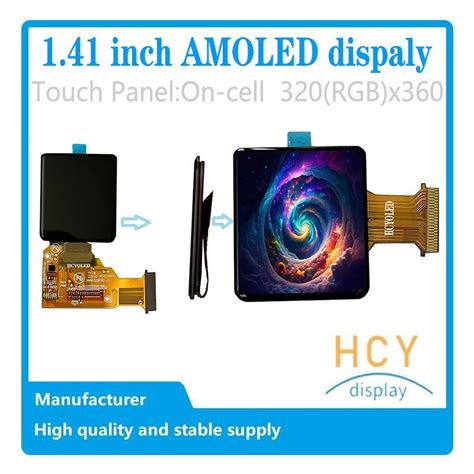 Best Selling Full Color Inch Amoled Oled Display With On Cell