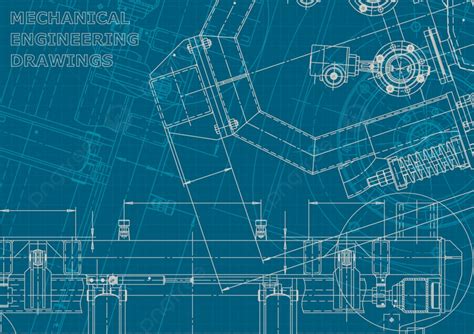 Background Mekanik Vektor Mekanik Gaya Perusahaan Pola Teknik Bagian