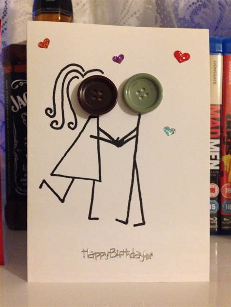 Handmade Birthday Cards For Your Boyfriend With Love Birthday Cards