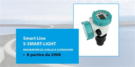 Misuratore Di Livello Ad Ultrasuoni Smart Line Smeri