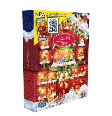 Introducing The Lindt TEDDY Augmented Reality Advent Calendar