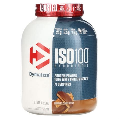 Dymatize Iso100® Hydrolyzed 100 Whey Protein Isolate Chocolate Peanut