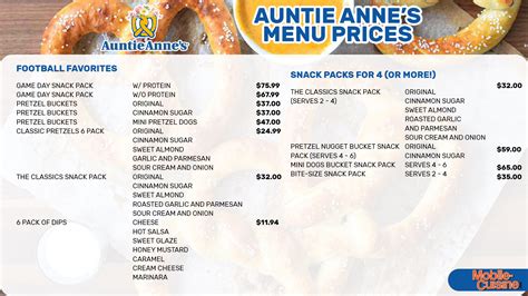 Auntie Anne's Cinnamon Bites Price | informacionpublica.svet.gob.gt