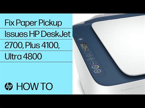 Hp Deskjet 2700 4100 4800 Printers Out Of Paper Displays Printer