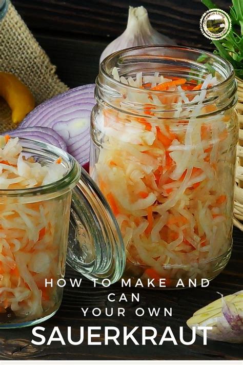 How To Make Sauerkraut Then Can It To Last All Year Sauerkraut