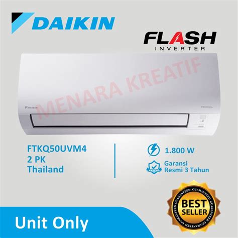 Jual Ac Daikin Ftkq50uvm4 Flash Inverter 2pk Jabodetabek Shopee Indonesia