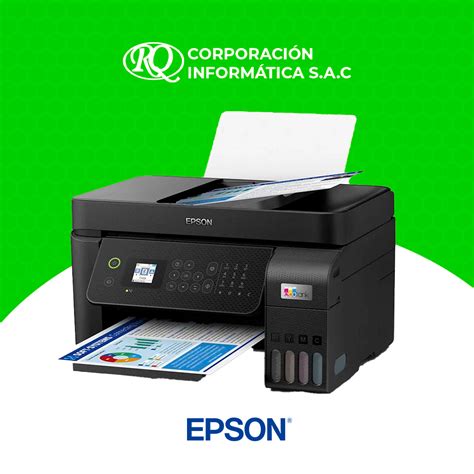 Impresora Multifuncional Epson Ecotank L5590 Wi Fi Ethernet Fax Adf Rq Corporacion