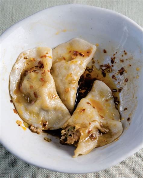 Pork And Napa Cabbage Water Dumplings Recipe