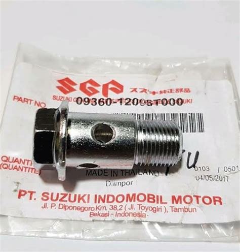 Jual Baud Selang Oil Cooler Suzuki Satria FU 150 Original SGP Di Lapak