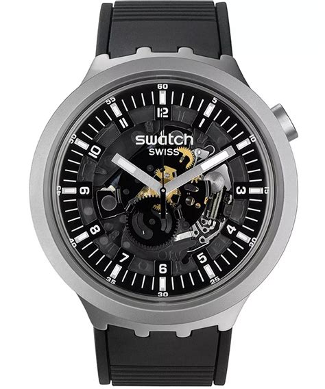 Swatch Sb S Hodinky Big Bold Dark Irony Hodinkovna Sk