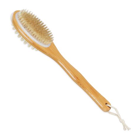 Relaxdays Brosse Pour Le Dos C T S Utilisables Cm Poils