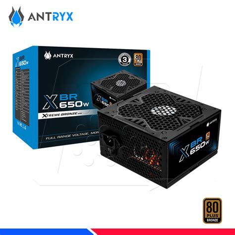 FUENTE DE PODER ANTRYX XBR 650 80 PLUS BRONZE 650W