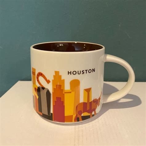 Starbucks Kitchen Starbucks Houston Mug You Are Here Collection