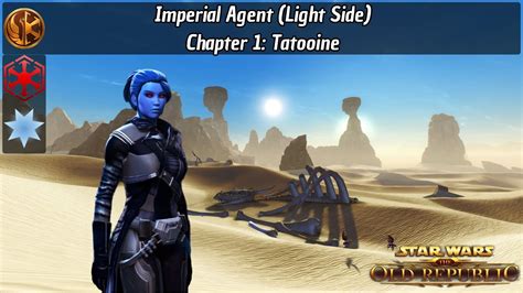 SWTOR Imperial Agent Storyline 5 Chapter 1 Tatooine YouTube