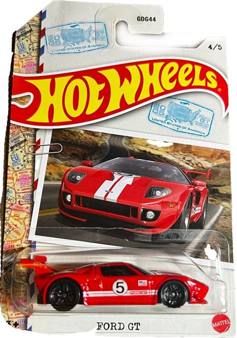 Hot Wheels 2022 World Class Racers Series 4 Of 5 Ford GT Red US