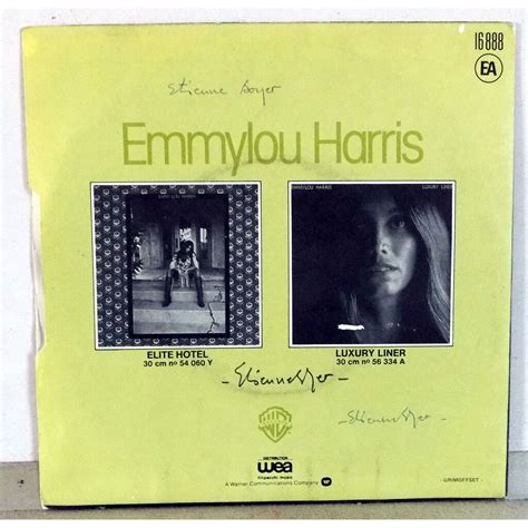 You Never Can Tell Cest La Vie De Emmylou Harris Sp Chez Picpus