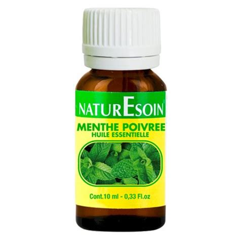 NaturEsoin Huile Essentielle De Menthe Poivrée 10ml Maroc