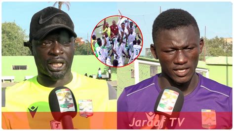 ASC Jaraaf Vs Casa Le Coach Abdou Gueye Se Confie Avant Le Match