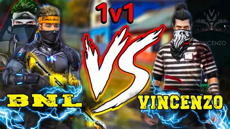 Bnl Vs Vincenzo😱🤩 Op Reaction🔥 Reaction On Bnl Vs Vincenzo 1v1